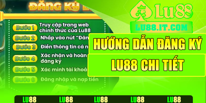 Hướng dẫn cách đăng ký Lu88 chi tiết