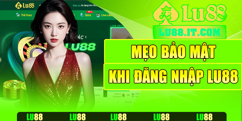 Mẹo bảo mật khi đăng nhập Lu88